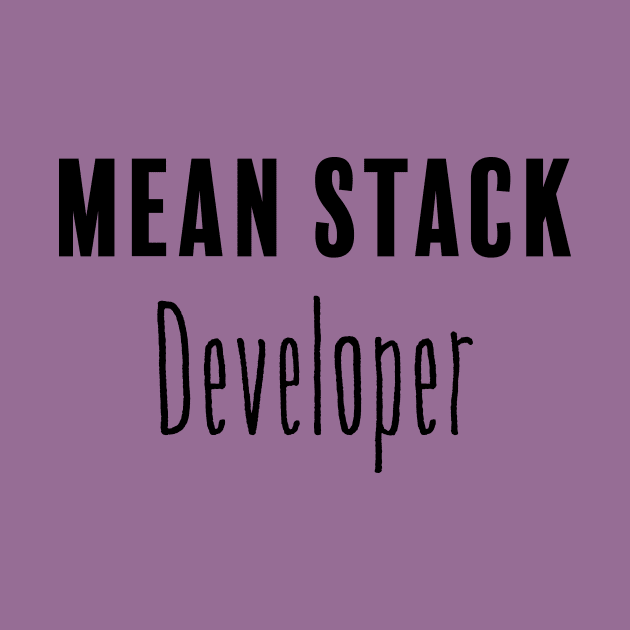 MEAN Stack Developer by FluentShirt