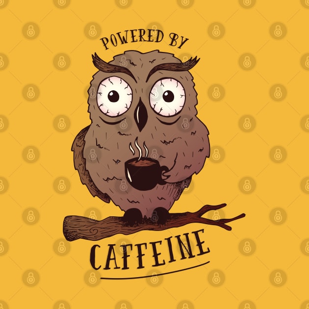 CAFFEINE OWL by madeinchorley