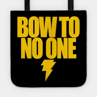 BLACK ADAM - BOW TO NO ONE 2.0 Tote