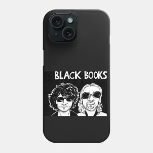 Black Books Bernard and Manny Phone Case