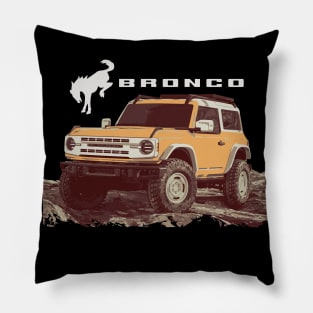 Heritage edition retro MURICA SUV sport truck 4X4 yellowstone Pillow