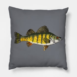 Yellow Perch Pillow