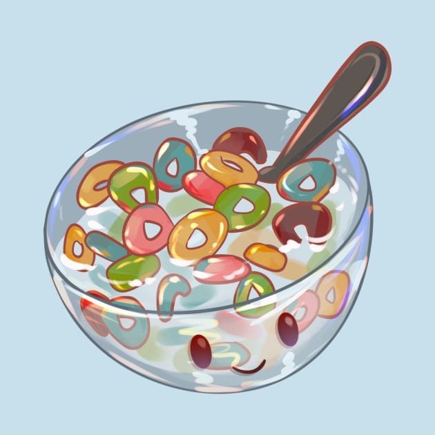 Cute Fruit Loops by Claire Lin