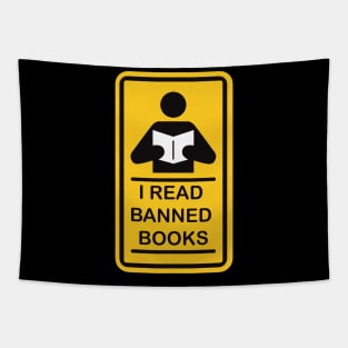 i read banned books Tapestry