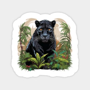 Jungle Panther Magnet
