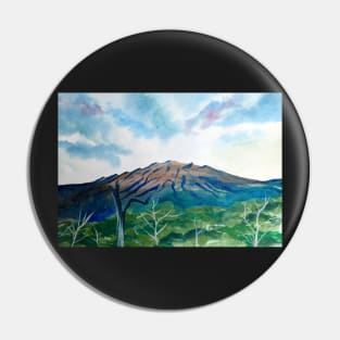 Volcan Boquete Panama Painting Pin