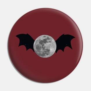 Bat-Moon Pin