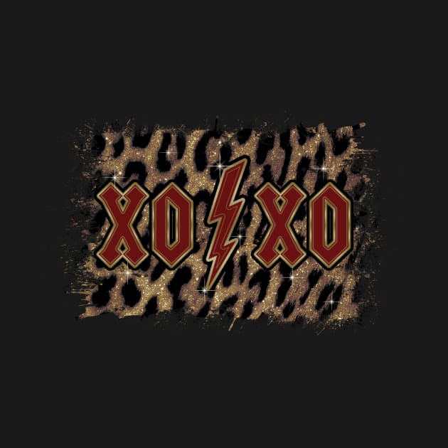 Xoxo Rock n Roll by DigitalCreativeArt