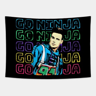 Vanilla Ice Go Ninja Repeat Tapestry