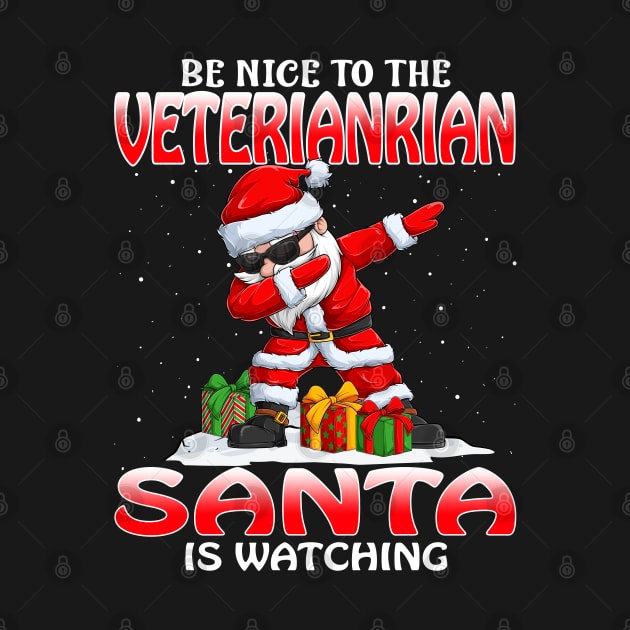 Be Nice To The Veterinarian Santa is Watching by intelus