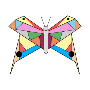 Colorful butterfly T-Shirt