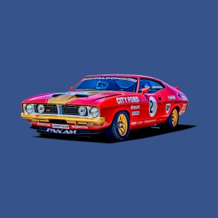 Allan Moffat City Ford Group C Falcon T-Shirt