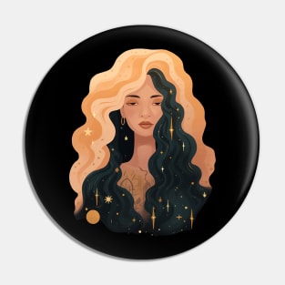 Celestial Goddess Pin