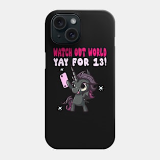 13th Birthday Phone Case