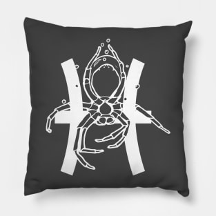 Zodiac Spiders : Pisces Pillow