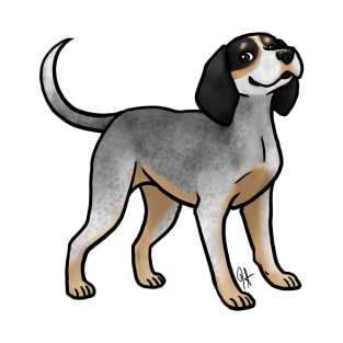 Dog - Bluetick Coonhound - Tick and Tan T-Shirt