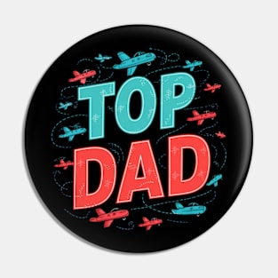 top dad Pin