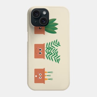 Happy Three Pot Phone Case