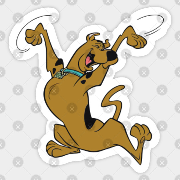 Ruh Roh Scooby Cartoon Sticker Teepublic