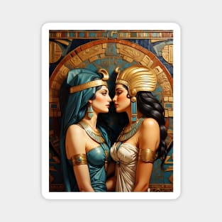 Lesbian Pharaohs Love Magnet