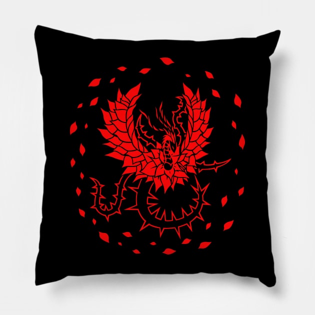 Rose Witch Pillow by LampyArts