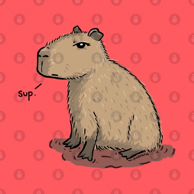 Sup - Capybara mood by UselessRob