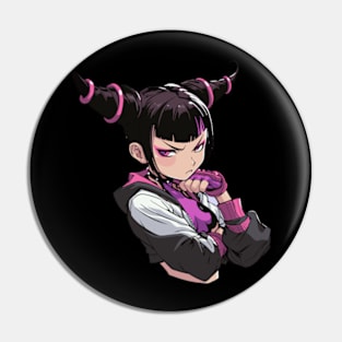 Street Fighter Juri Art Pin