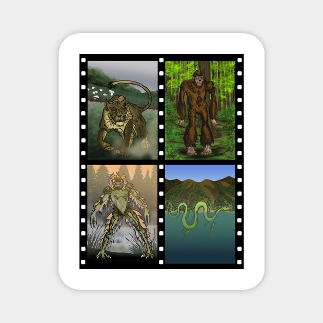 Cryptozoology, Cryptids and Forteana series 1 Magnet by matjackson