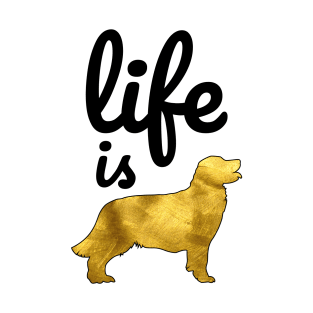 Golden Retriever Dog Gift Shirt Life Is Golden T-Shirt