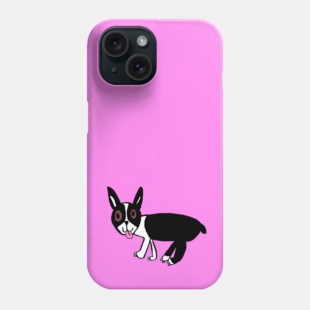 8 year old Jack: Boston Terrier Phone Case by Colonel JD McShiteBurger