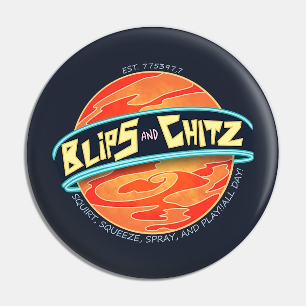 Blips and Chitz Pin by Bertoni_Lee