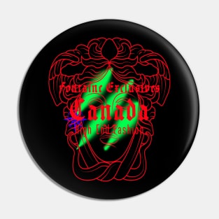 Fontaine Exclusives Medusa Logo #11 Pin