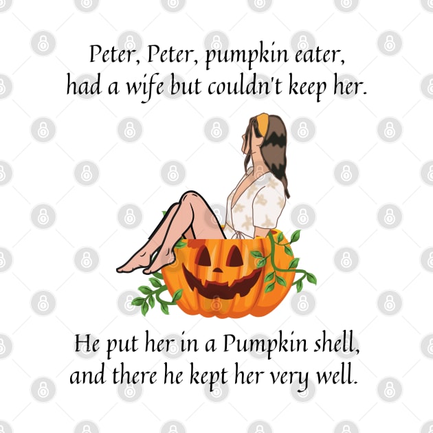 Peter Peter Pumpkin Eater nursery rhyme by firstsapling@gmail.com