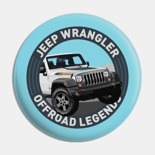 4x4 Offroad Legends: Jeep Wrangler Mountain Pin