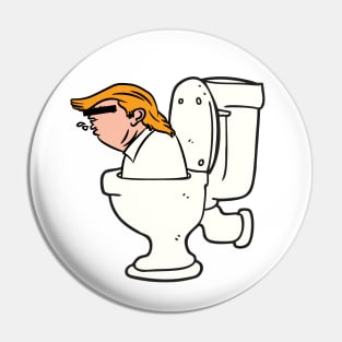 flush trump funny graphic USA election anti trump humor Pin