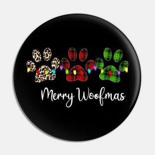 MERRY WOOFMAS CHRISTMAS Pin