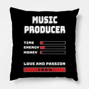 Life Of A Music Producer Pillow