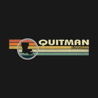 Quitman Louisiana vintage 1980s style T-Shirt