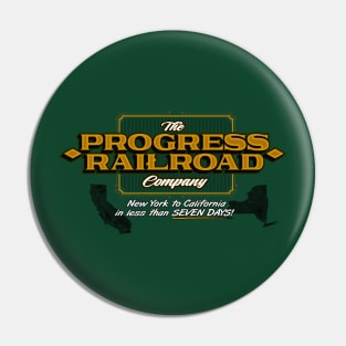 Progress Railroad Pin