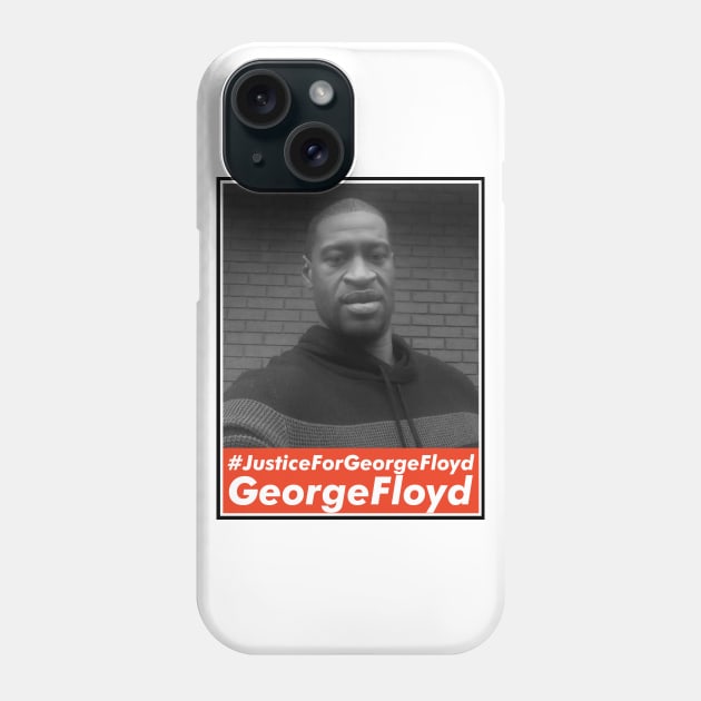 George Floyd, justice for George Floyd Phone Case by VanTees