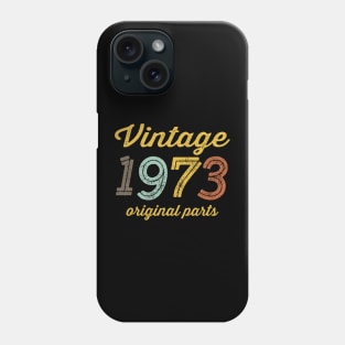 Vintage 1973 Original Parts Phone Case