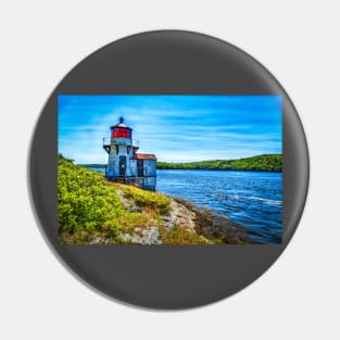 Squirrel Point Light Arrowsic Maine Pin