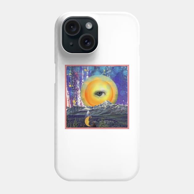 Moon Song Phone Case by funhousejen