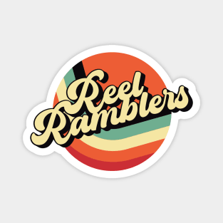 Reel Ramblers Circle Full Colour Logo Magnet