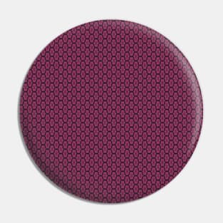 Purple Hexagonal pattern Pin