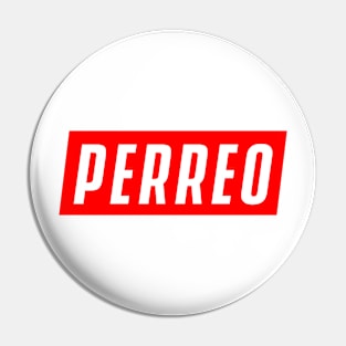 Perreo (Red) Pin