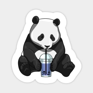 Panda Bubble Tea Magnet