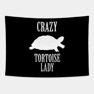 Crazy Tortoise Lady Tapestry