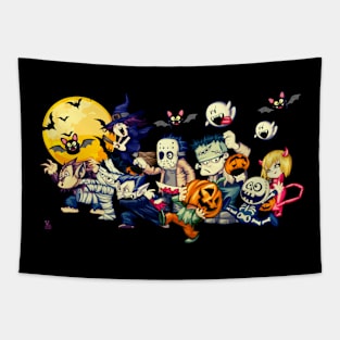 Funny Halloween Tapestry