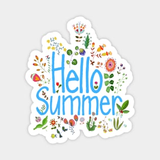 Hello Summer Magnet